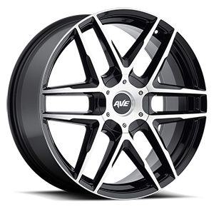 A613 gloss black machined face