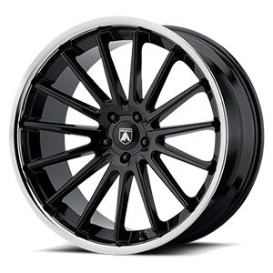 ABL-24 beta gloss black with chrome lip