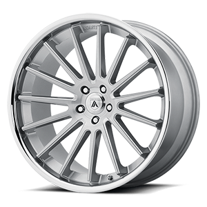 ABL-24 beta brushed silver with chrome lip