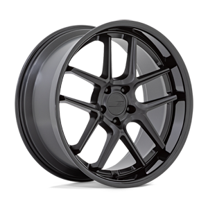 AR942 bishop matte black with gloss black lip