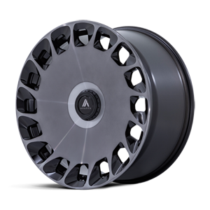ABL-45 aristocrat gloss black machined with double dark tint