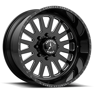 F20 atom SS gloss black machined
