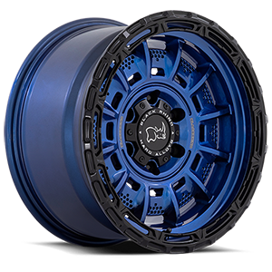 legion cobalt blue with black lip edge