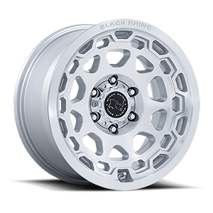 congo gloss silver with machined face