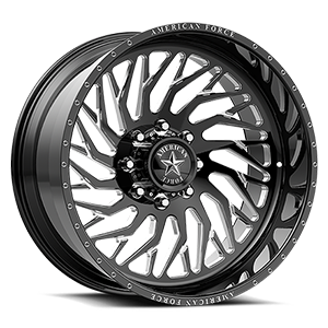 CKH40 swang CC gloss black milled