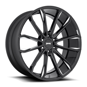clout S252 gloss black and milled