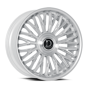 lusso glossy silver brush face stainless