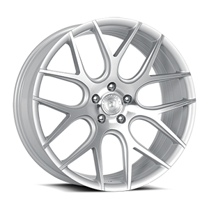 monza gloss silver machined