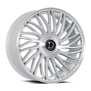 sesto glossy silver brush face stainless