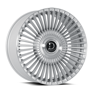 trento glossy silver brush face