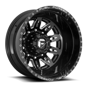 FF26D rear gloss black and milled