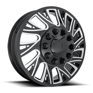 FF41D gloss black and milled