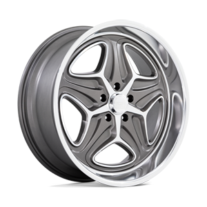 merlot F172 anthracite machined