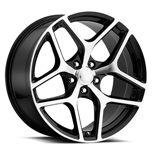 FR 27F gloss black machined