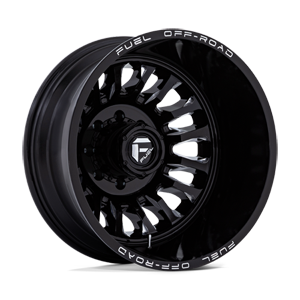 arc dually rear D868 gloss black milled