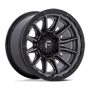 piston FC866AB matte gunmetal with gloss black lip