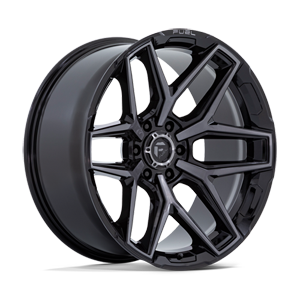 flux 6 FC854BT gloss black brushed with gray tint