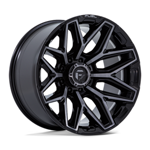 flux FC854BT gloss black brushed with gray tint