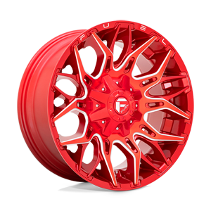 twitch D771 candy red and milled