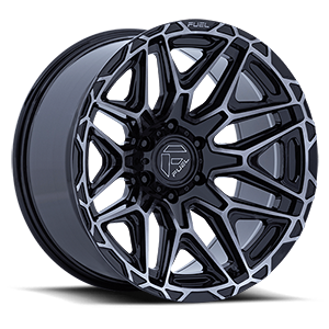 injector FC885 gloss black machined face with dark tint