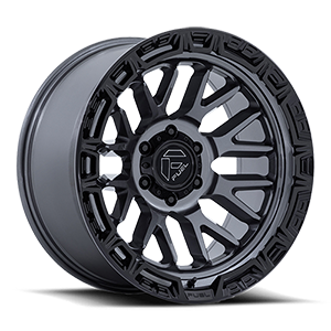 rail FC890 matte black with gloss black lip