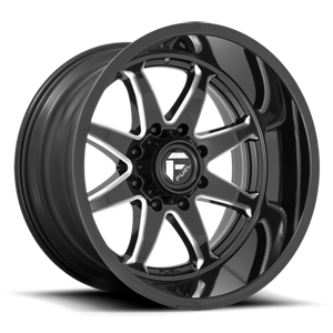 hammer D749 gloss black milled