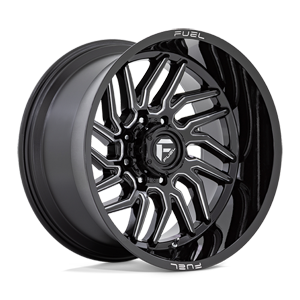 hurricane D807 gloss black milled