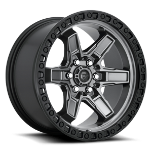 kicker 6 D698 matte gunmetal with black bead ring