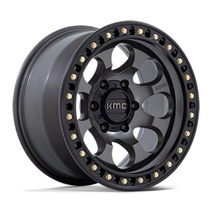 KM550 riot SBL anthracite with satin black lip
