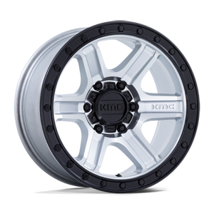 KM551 outrun matte black with gloss black lip