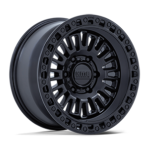 KM554 aztec matte black with gloss black lip