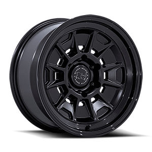 BR021 mondo matte black with gloss black lip