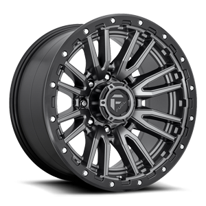 rebel 8 D680 matte gunmetal with black bead ring