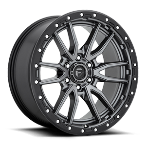 rebel 6 D680 matte gunmetal with black bead ring