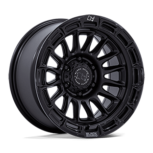 BR025 rival matte black with gloss black lip
