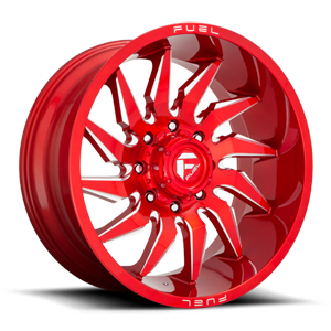 saber D745 candy red and milled