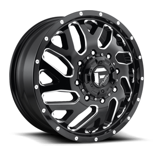triton dually front D581 glass black and milled