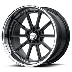 VN510 draft gloss black with diamond cut lip