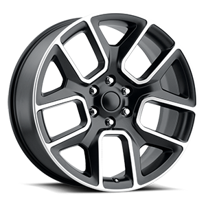FR 76 satin black machined face