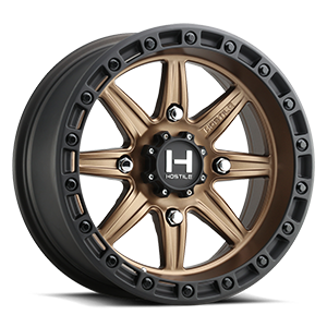 H109 alpha UTV matte bronze with black ring