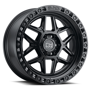 kelso matte black with black bolts