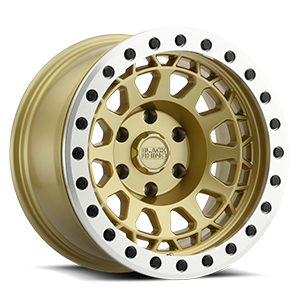 primm beadlock matte gold with machined ring