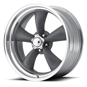 VN215 classic torq thrust II one-piece mag gray with machined lip