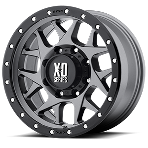 XD127 bully matte gray with black ring