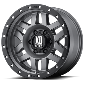XD128 machete matte gray with black ring