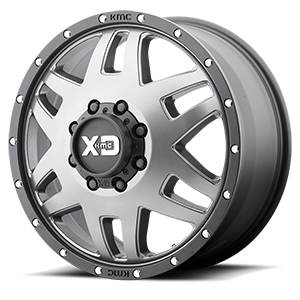 XD130 machete dually matte gray with black ring