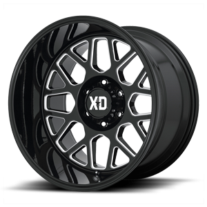 XD849 grenade 2 gloss black and milled