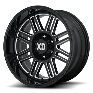 XD850 cage gloss black milled