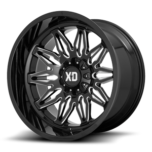 XD859 gunner gloss black milled