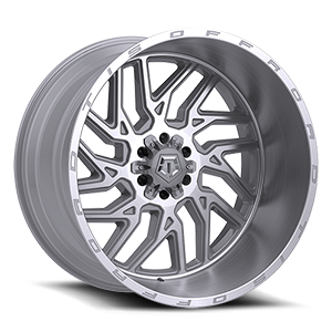 544 gloss silver with brushed face and lip